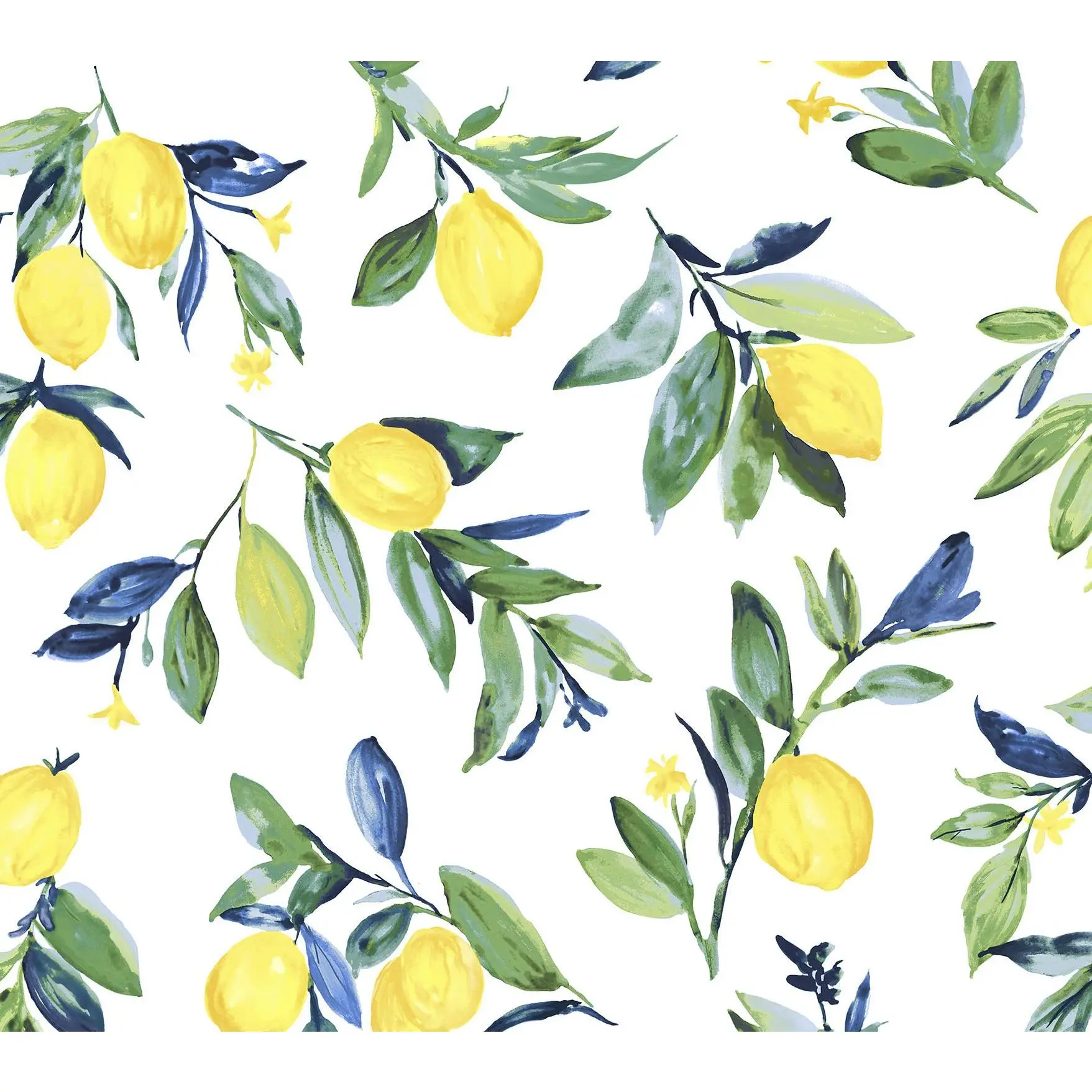 Lemon Drop Yellow Peel & Stick Wallpaper Lemon Drop Yellow Peel & Stick Wallpaper