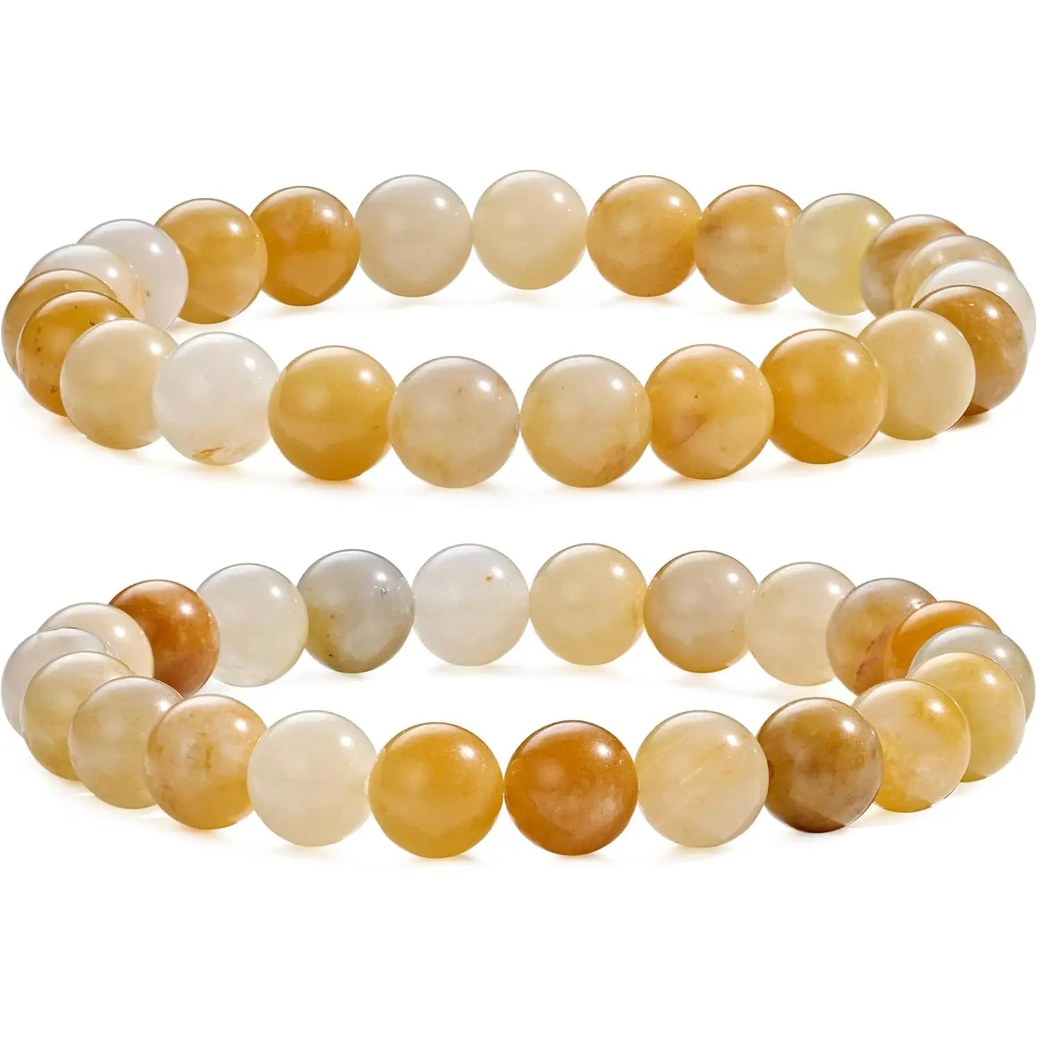 8mm Yellow Jade (Confidence & Optimism)