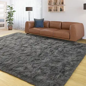 RUNIA Big Fluffy Soft Area Rug for Living Room - Cozy Washable Carpet with Non-Slip Backing, Perfect Home Decor for Bedroom, Nursery, and Indoor Spaces, Adds Comfort and Style