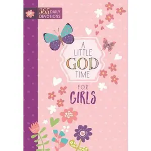 USED Book - A Little God Time for Girls: 365 Daily Devotions by Broadstreet Publishing Group LLC (Hardcover) - english
