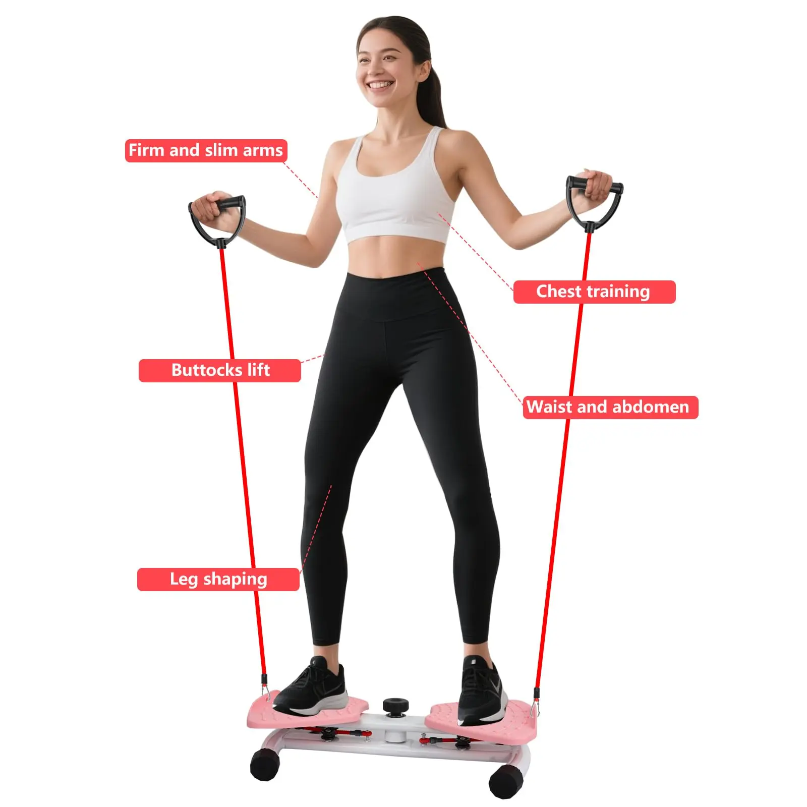 Twist Balance Fitness Board – Core Strength & Stability Trainer with Foot Massage Nodes
