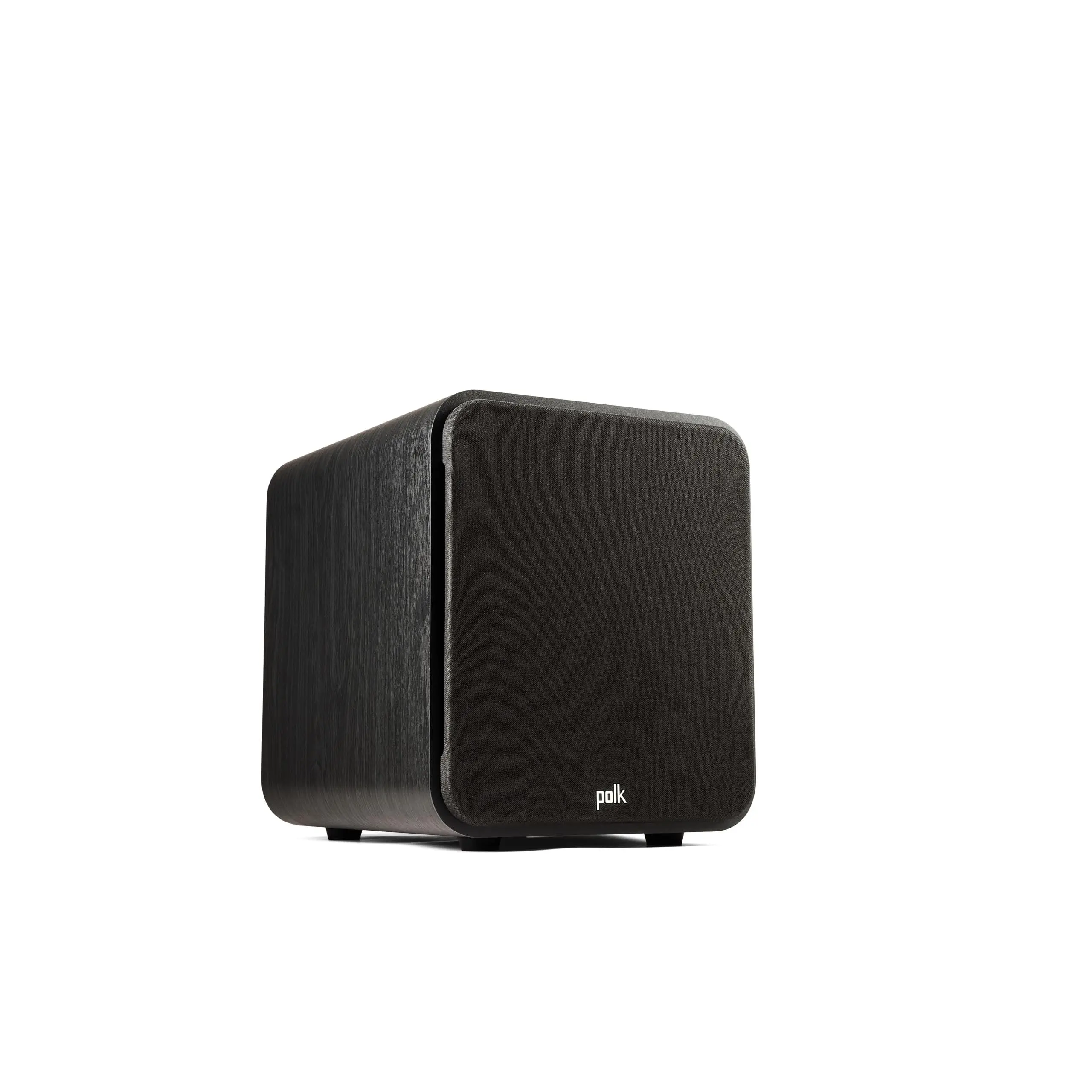 Polk Audio Signature Elite ES8 Durable Aesthetic Powered Subwoofer (Black) - 8" Long-Throw Woofer with Mineral-Filled Polymer Cone, 100W Class D Amplifier, Front-Firing Home Speaker with Time-Smart Phase Control, Multiple Connectivity Ports, For Surround