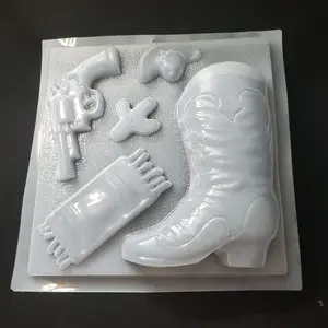 Cowboy Theme Plastic Mold
