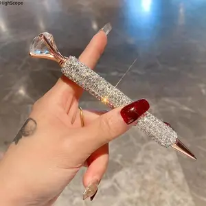 Luxury Rhinestone Ballpoint Pen - Sparkly Crystal Signing Pen, Ideal Birthday Graduation Gift for Coworkers