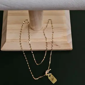 14k gold necklace 16 inch