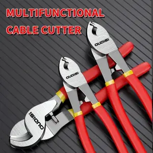 6/8/10 Inch Wire Stripper & Cable Cutter, Industrial Grade Cutting Pliers with Comfort Grip, Precision Cutting for Cables and Stranded Wires