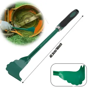 1pcs Mower Deck Scraper with Ergonomic Handle, Efficient Lawn Mower Scraper Tool, Hangable Mower Deck Cleaning Tool Practical Lawnmower Deck Scraper for Maintenance Cleaning Lawnmower