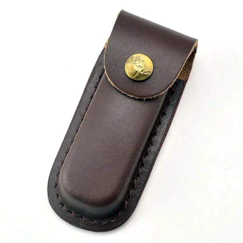 Top Grain Leather Sheath for Swiss Army Knife & Folding Knife