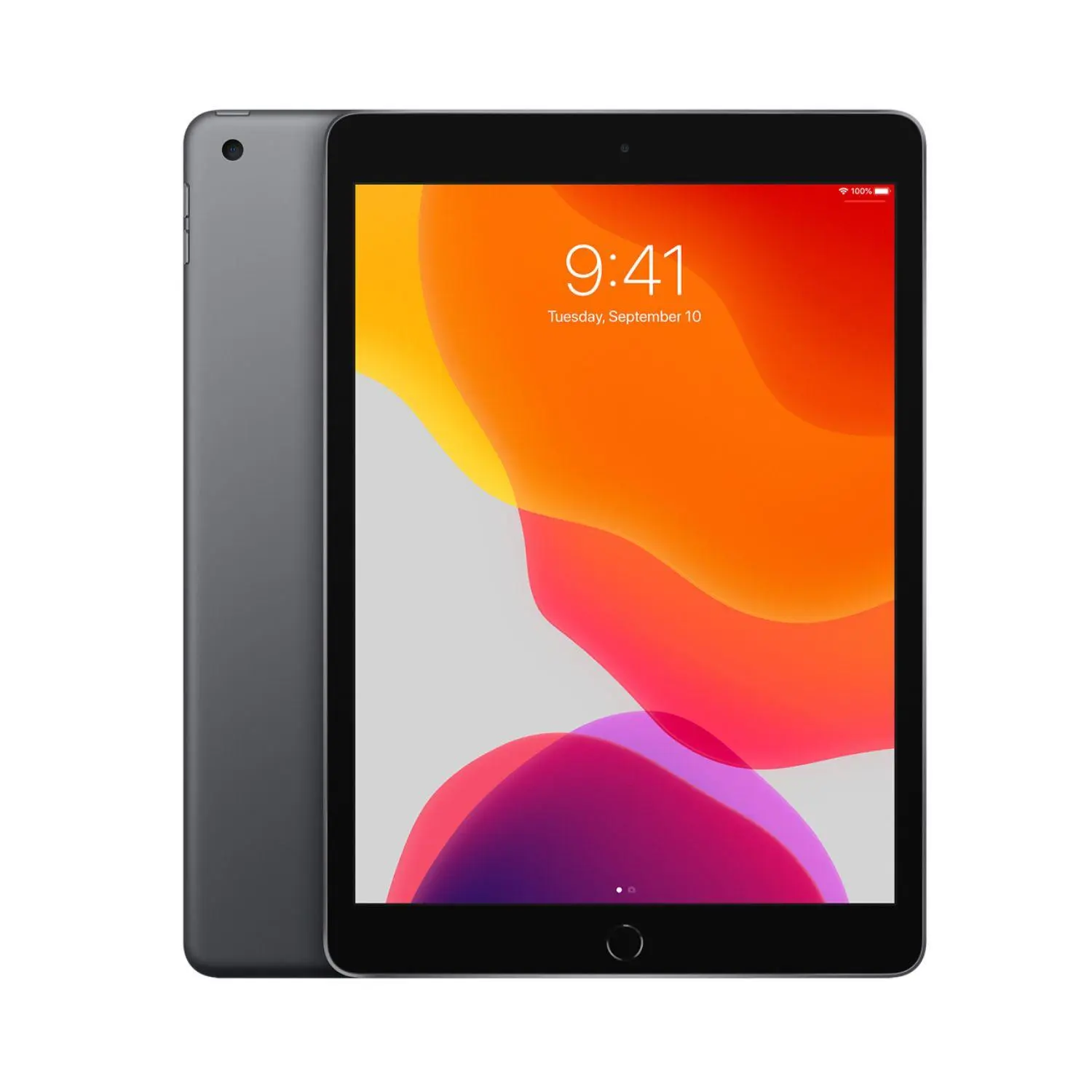 Refurbished Apple iPad 7th Gen (WiFi or WiFi + Cellular Unlocked) Excellent Condition with Case, Wireless Earbuds, Tempered Glass Screen Protector & 1 Year Warranty