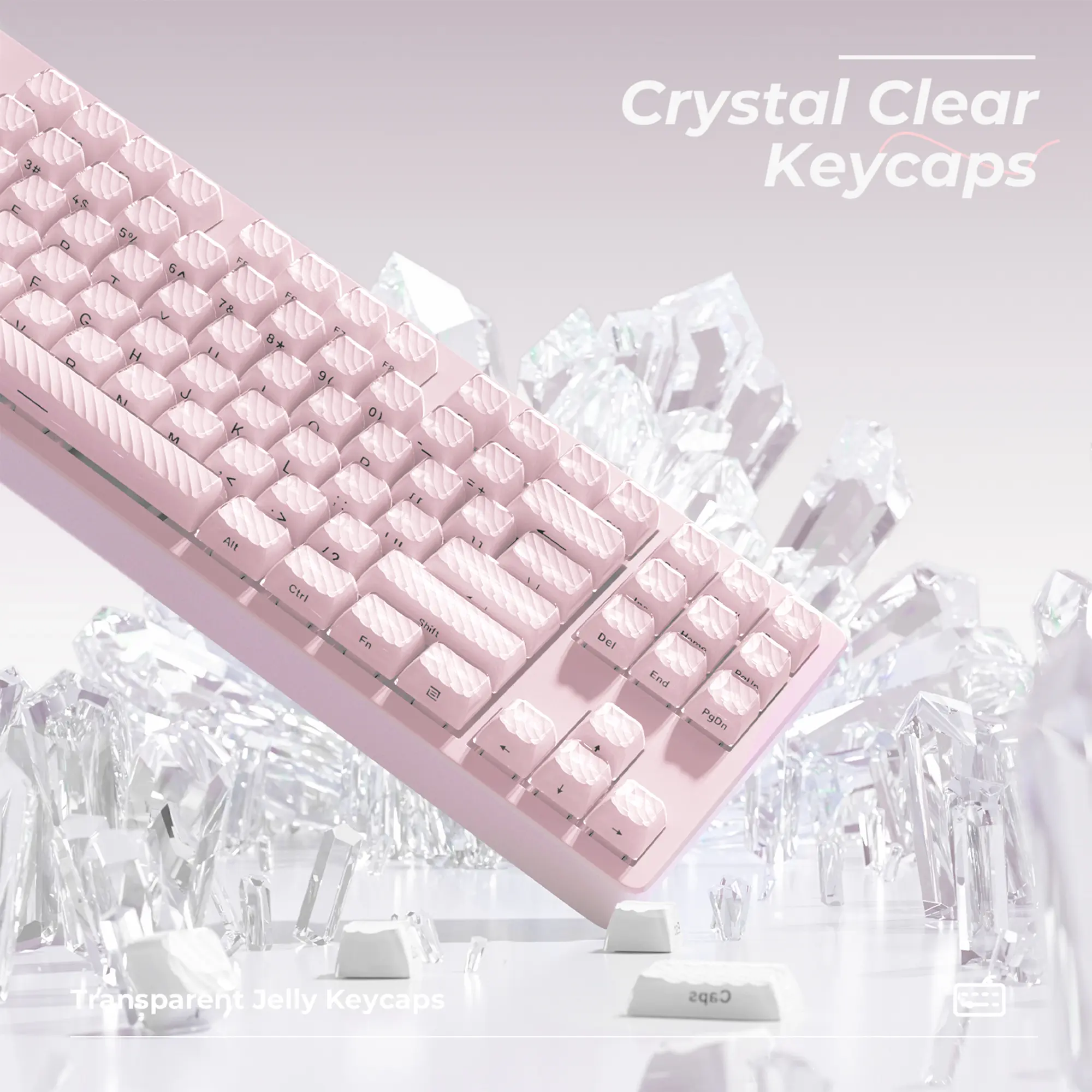 XVX Magic Wave Series White/Pink/Blue OEM Profile Side-Print Ice