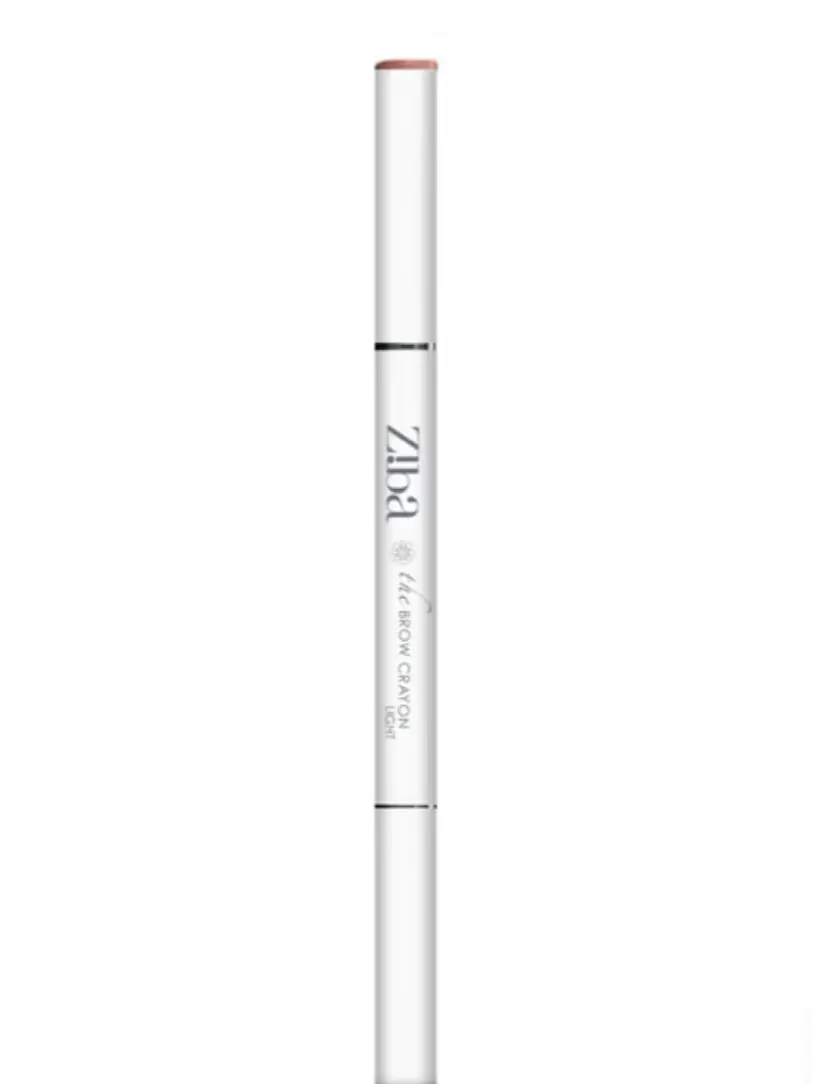 Ziba Beauty Brow Crayon Light pencil long-lasting smudge resistant oval shaped tip