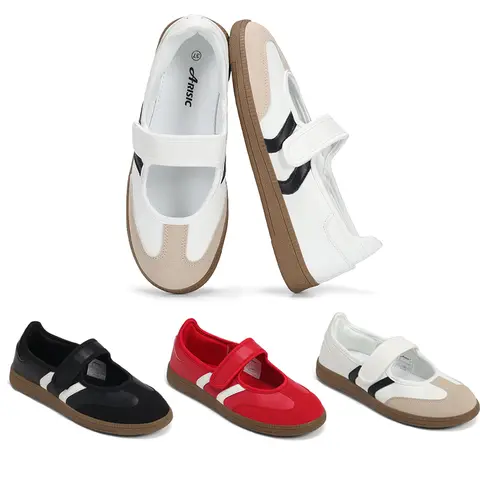Women's 2026 New Classic Mary Jane Ballet Flats - Sports Footwear with Adjustable Ankle Strap, Lightweight Breathable Rubber Walking Shoes for Casual Daily Walks, Lightweight Sole