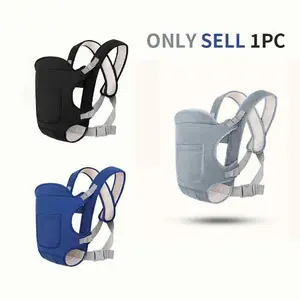 Baby Carrier, 1 Count Ergonomic Baby Hip Carrier, Comfortable Lightweight Baby Carrier, Portable Baby Travel Gear for Newborn to Toddler, Adjustable Ergonomic Carrier, Newborn Sling Carriers