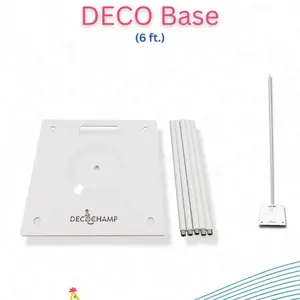 DecoBase 6 Ft - 12 in x 12 in by DecoChamp ( No Returns)