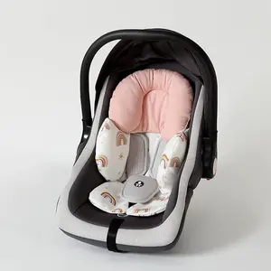 Breathable Newborn Pushchair Seat Liner Insert Baby Stroller Seat Cushion Accessories Baby Head Neck Support Cushion Pad