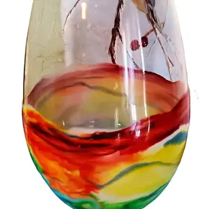 epoxy wine glass