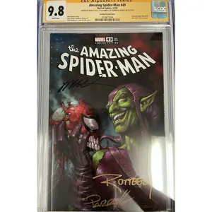 CGC 9.8 Signature Series Amazing Spider-Man #49 Signed by Ryan Ottley, Lucio Parrillo & Humberto Ramos