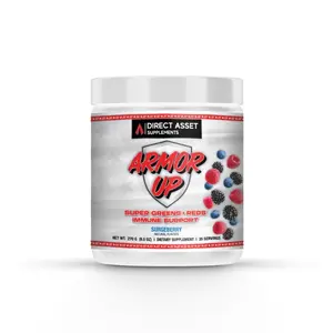 Armor Up Organic Greens and Reds - Natural Supplement for Clean Energy and Improved Digestion