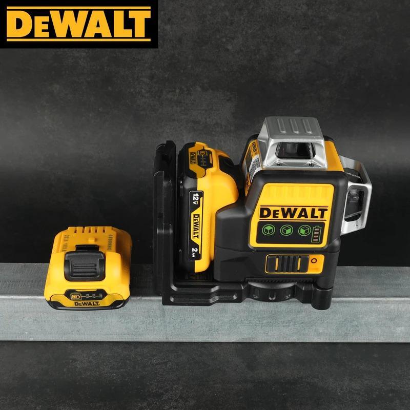 2026 Dewalt DW089LG 360 Degree Vertical 12 Lines Laser Level 360 12V Battery Level Bright Green Light