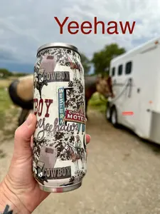 Western Tumbler: Stainless Steel Cowgirl/Cowboy Water Bottle
