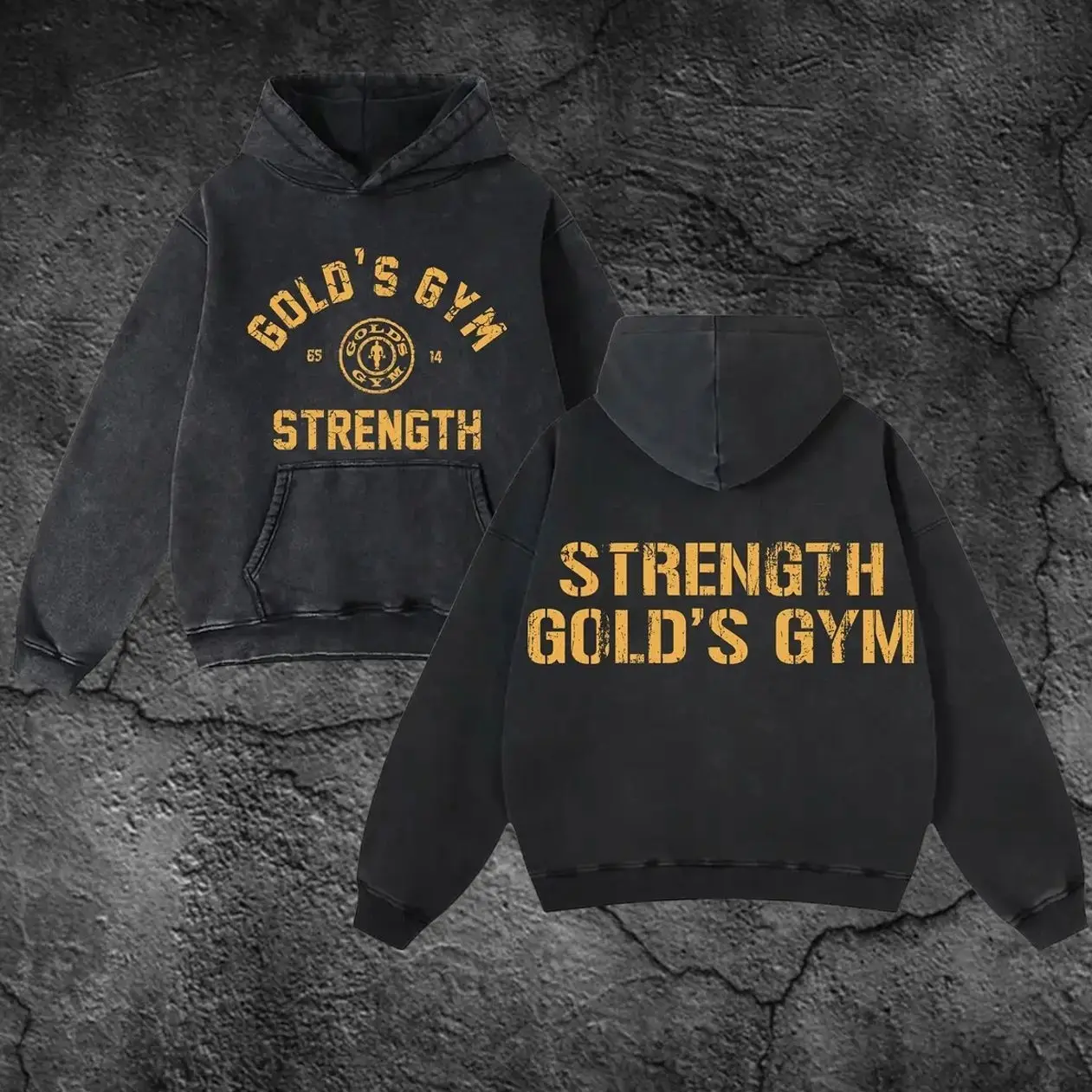 golds gym hoodie grey - TikTok Shop
