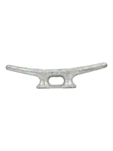 Seachoice 30620 10 in. Galvanized Open Base Dock Cleat