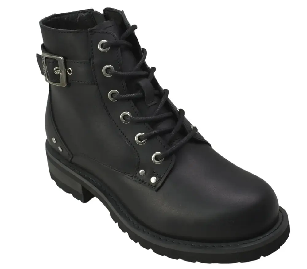Axen - Women's Leather Motorcycle Boots Axen - Women's Leather Motorcycle Boots