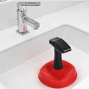 Powerful Drain Cleaner Tool, Thickened Suction Cup Plunger, Bathroom Cleaning Essential, 3 Second Toilet Unclogging, Home Must-Have Helper