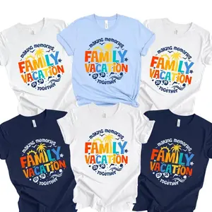 Personalized Family Beach Trip Shirt 2026, Matching Memories Family Vacation Tee, Custom Vacation Group Outfits, Beach Party Family Reunion T-Shirt, Gift for Family Road Trip, Trendy Unisex Apparel