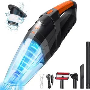 Handheld Vacuum Cordless, Suction 30Mins Long Runtime, Dust Busters Cordless Rechargeable with Two Washable Filters,Wet and Dry Hand Held Vacuum Cordless for Home,  or Office