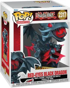 Funko Pop! Premium: Yu-Gi-Oh - Red-Eyes Black Dragon (Card) - Collectable Vinyl Figure