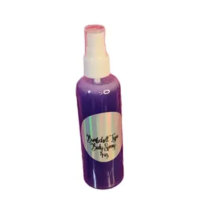 Unisex Bombshell-Type Floral Body & Hair Spray, 4 oz Handmade Moisturizing Alcohol-Free Fragrance Mist, Single Item