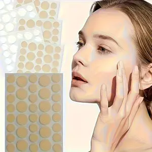 180pcs Hydrogel Acne Patches, Blemish Relief Care, Invisible Daily Coverage, Lightweight Comfortable, Gentle Breathable, Face Cleaning Pore Refining, Blemish Barrier Patches