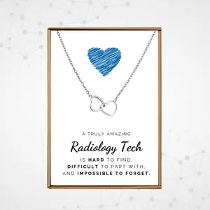 Rad tech week gifts, Radiology Xray tech student gift, Radiology technologist necklace