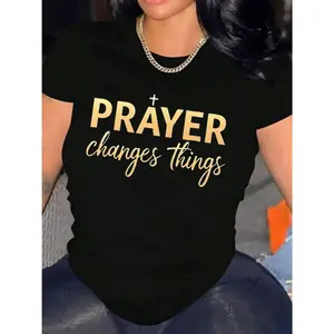 Womens TShirt Comfortable Crew Neck Casual Cotton Blend ShortSleeves Soft Breathable Top Womenswear Tshirt Summer Spring Streetwear Fabric