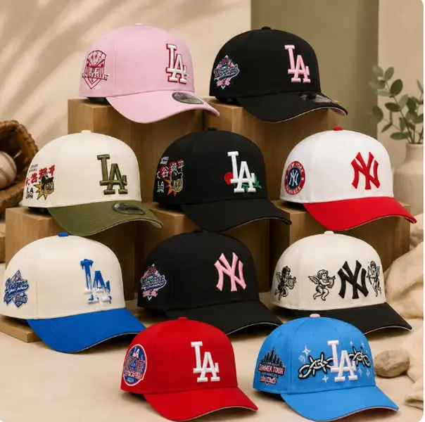 NEW ERA 59FIFTY MLB Baseball Hat National Teams Fitted Snapback Los Angeles Dodgers New York Yankees Boston Red Sox Caps Hat Fashion for Men Women. Premium Baseball Style Accessory. Adjustable Gorras Sombreros. Viral TikTok Trend.