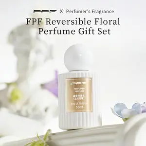FPF Reversed Floral Bloom Eau de Parfum 50ml (1.7 fl oz) | Fruity Strawberry & Floral Peony Scent | Elegant & Long-Lasting Fragrance | Ideal Gift