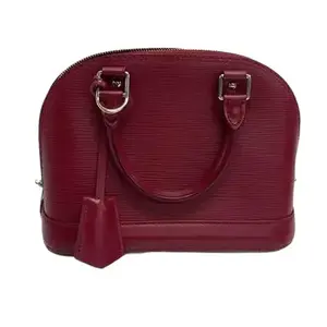 Pre-owned Louis Vuitton Leather Crossbody Bags LV Fuschia Epi Alma BB Crossbody Bag L25120868