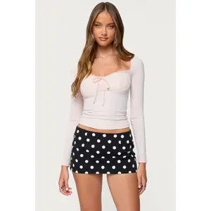 Orla Peekaboo Lace Cupped Top