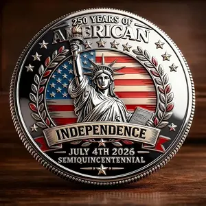 Liberty Legacy 250: America’s 1776–2026 Commemorative 3D Coin, America’s Semiquincentennial Freedom 3D Coin, National Anniversary Gift For Collector