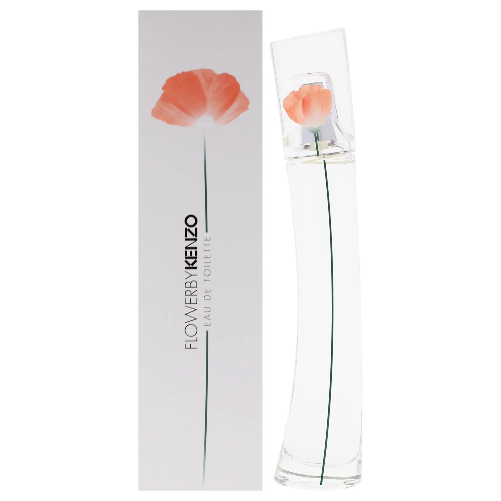 Flower by Kenzo Minimalist Refined Floral EDT Spray for Women, 1oz, Single
