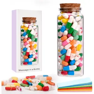100 PCS DIY Love Letter Capsules – Perfect Valentine's Day & Anniversary Gifts for Him & Her! Personal Message Bottles for Couples, Boyfriend, Girlfriend, Husband, Wife, & Moms! Wentiny