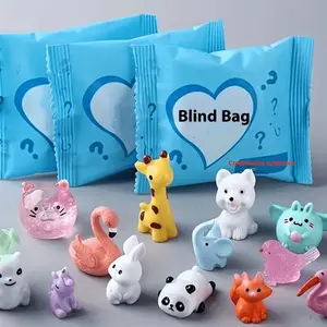 Cute Mini Animal Surprise Blind Bag, Blind Pack, Fun Party Gift for New Year, Easter, Valentine's Day, Perfect for Gifts, Home Decor, Festival Celebrations