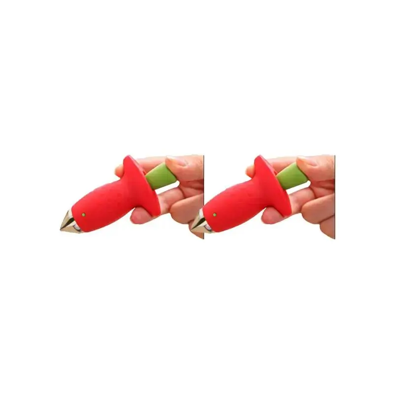 Stainless Steel Strawberry Huller, 1 Count Tomato Corer, Fruit Leaf Stem Stalks Remover, Kitchen Gadgets
