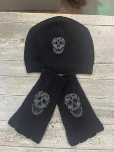 Skull Cashmere Beanie