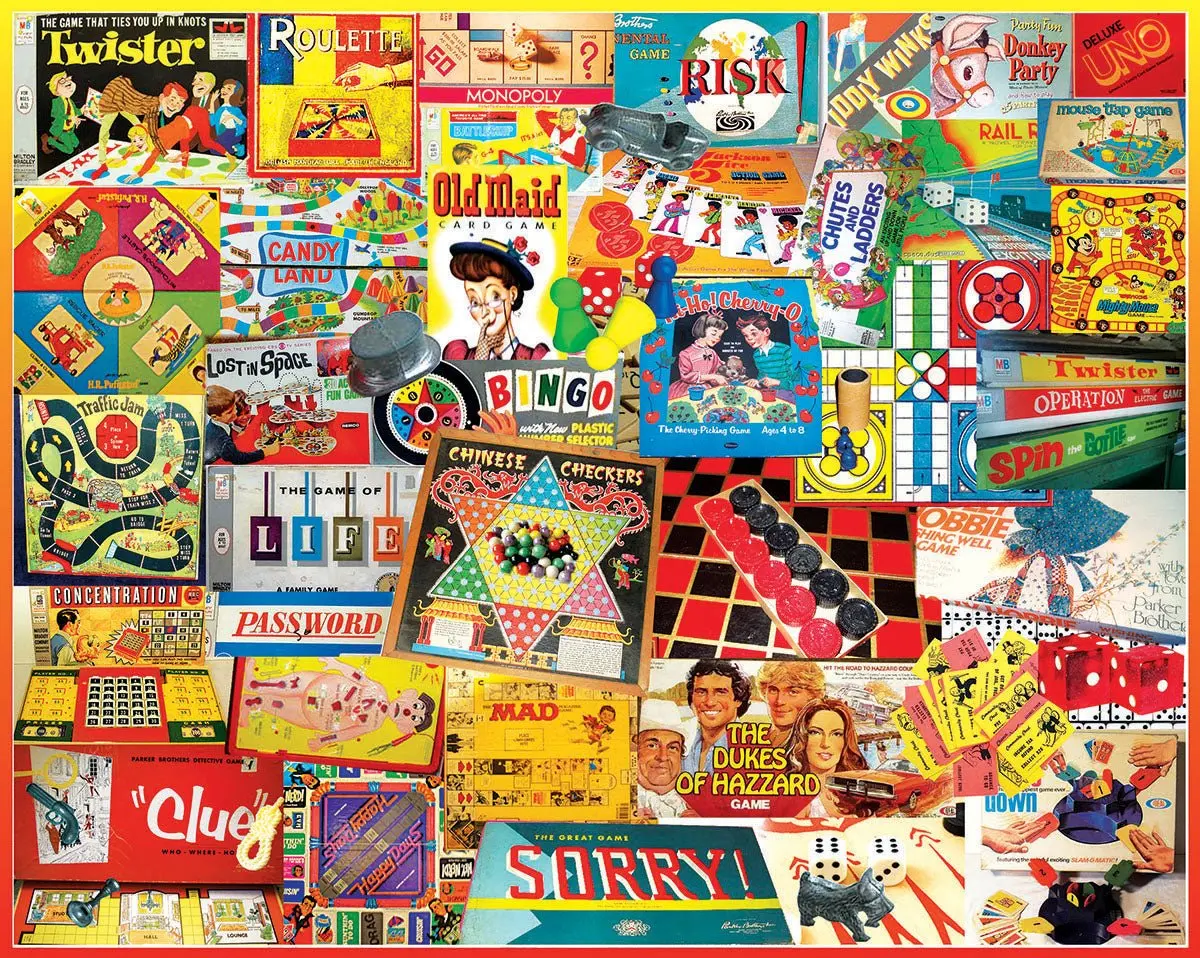 The Games We Played (924pz) - 1000 Pieces