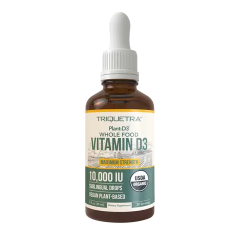 Plant-D3 (10,000 IU) Organic Vitamin D3 Liquid Concentrate Healthcare Dietary Healthcare Dietary Fitness Edible