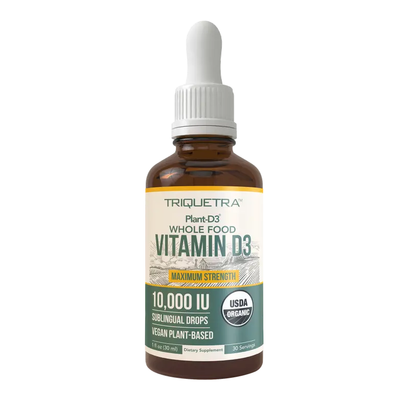 Plant-D3 (10,000 IU) Organic Vitamin D3 Liquid Concentrate Healthcare Dietary Healthcare Dietary Fitness Edible