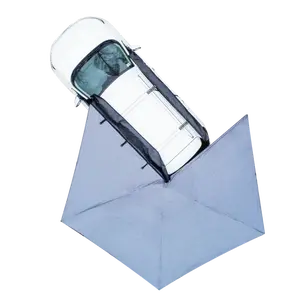 Naturnest 270 Car Awning – 12㎡ Instant Shade | Sturdy Aluminum Frame + 6 Support Arms | 280G Waterproof Fabric | Freestanding + Includes 4 Poles | Self-Setup in Seconds