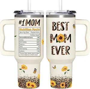 Best Mom Ever Gifts - Mothers Day Gifts for Mom - Mom Tumbler With Handle 40oz - #bestmomevergifts